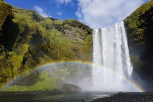 Skógafoss Rainbow Skógafoss Rainbow