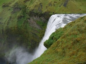 Skógafoss hike Skógafoss hike