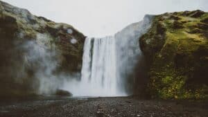 Skógafoss in the fall Skógafoss in the fall