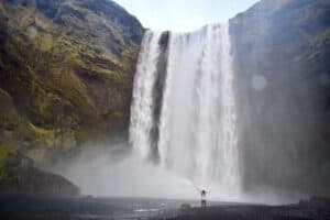 Skógafoss waterfall Skógafoss waterfall