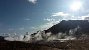 Sulphur fields North Iceland Sulphur fields North Iceland