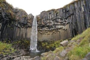Svartifoss falls Svartifoss falls