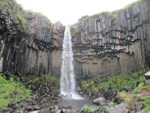 Svartifoss in the South Svartifoss in the South