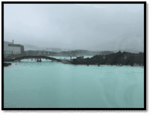 Swimming in the Blue Lagoon