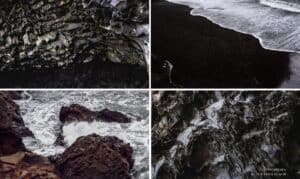 The Black sand beach Iceland The Black sand beach Iceland