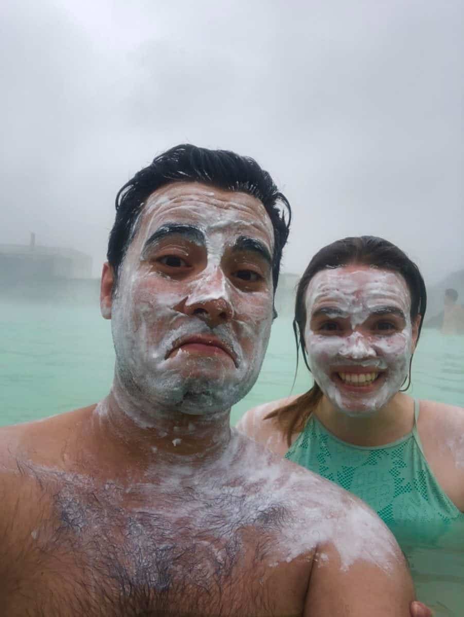 The Blue Lagoon selfie The Blue Lagoon selfie