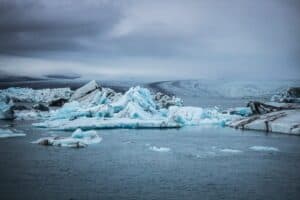 The Glacier Lagoon in October The Glacier Lagoon in October