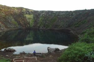The Kerið Crater The Kerið Crater