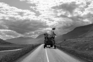 Tractors in Iceland Tractors in Iceland