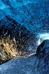 Under a glacier hiking Under a glacier hiking