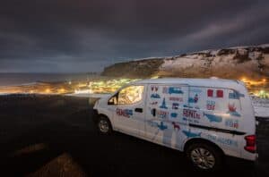 Vik by night