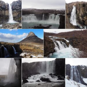 Waterfalls in Iceland Waterfalls in Iceland