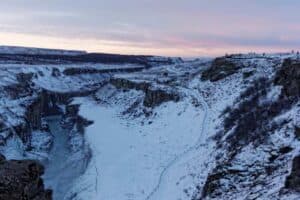 Winter at Gullfoss Winter at Gullfoss