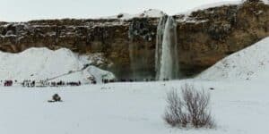 Winter at Seljalandsfoss Winter at Seljalandsfoss