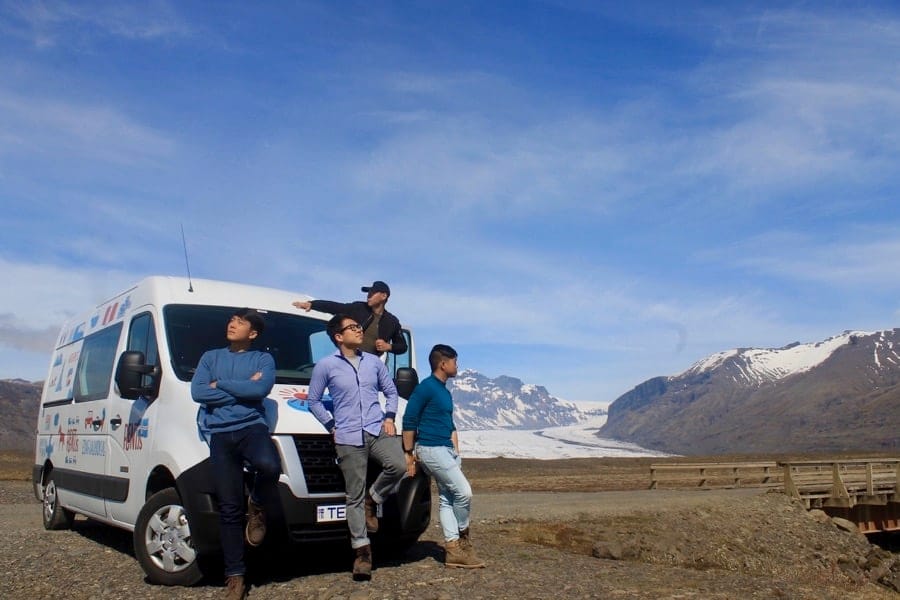 Camper hire in Iceland