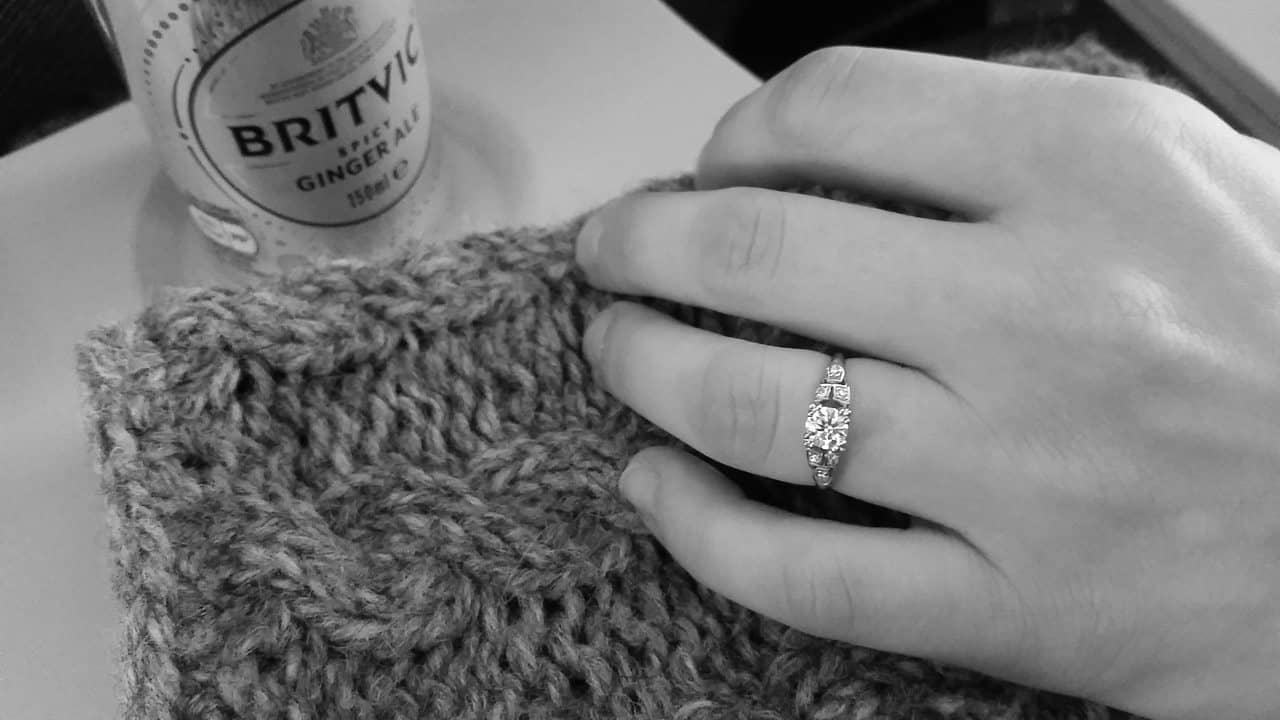 Getting engaged in Akureyri Getting engaged in Akureyri