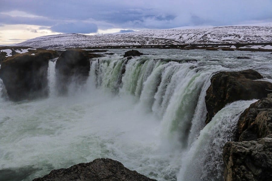 Goðafoss - The waterfall of the gods
