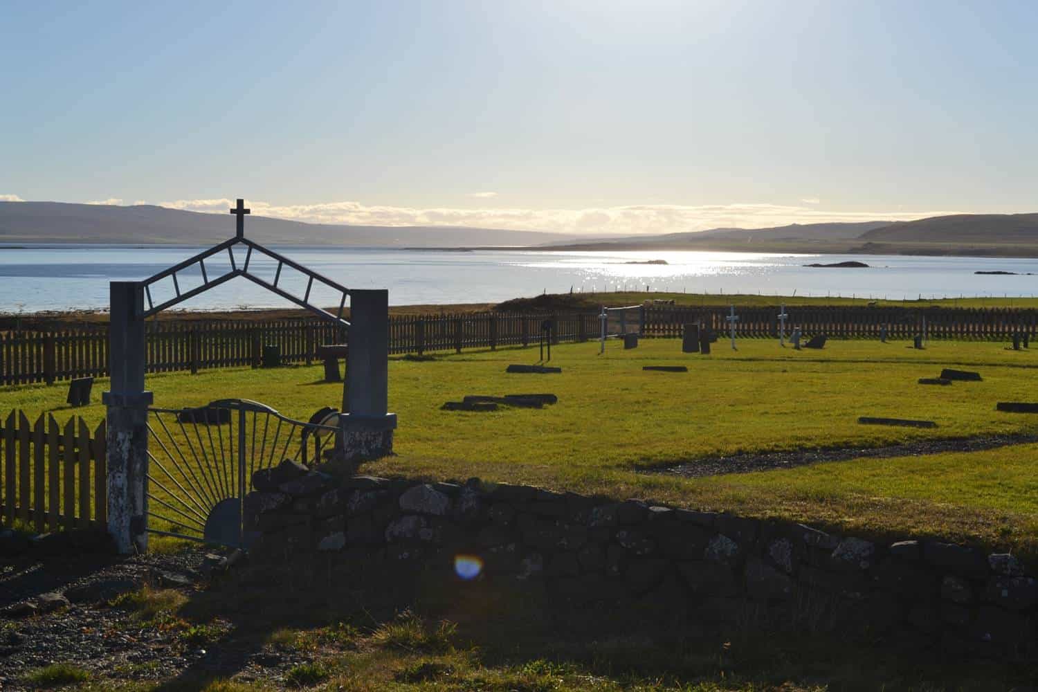 Cementery in Iceland Cementery