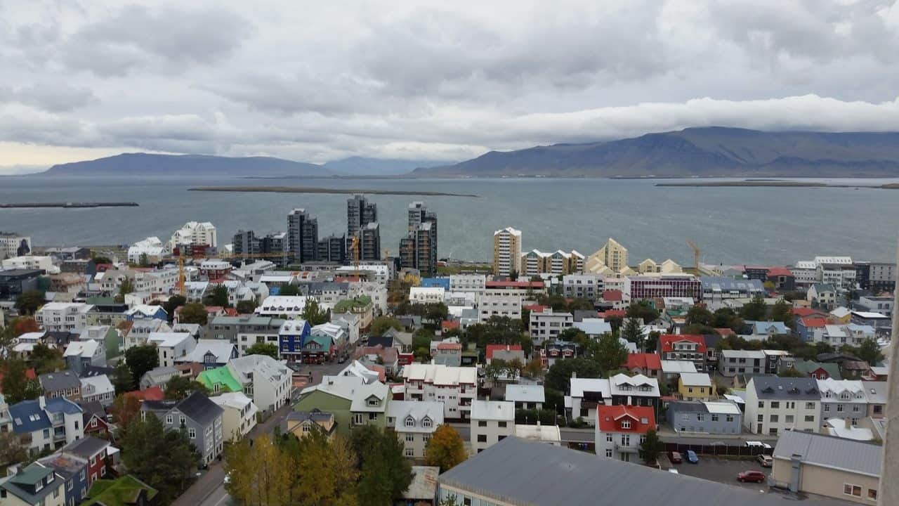 Overlooking Reykjavik Overlooking Reykjavik