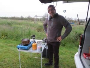 Camper kitchen