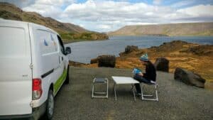 Camping in the Westfjords Camping in the Westfjords
