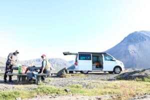 Campsite in Iceland