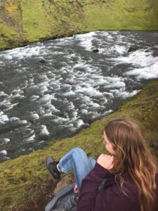 Hiked to the top of Skógafoss Hiked to the top of Skógafoss