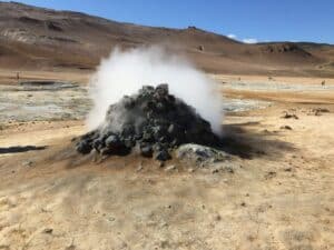 Hverir geothermal area Hverir geothermal area