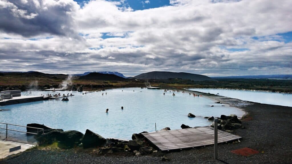 Mývant nature baths geothermal