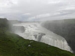 The fall Gullfoss The fall Gullfoss