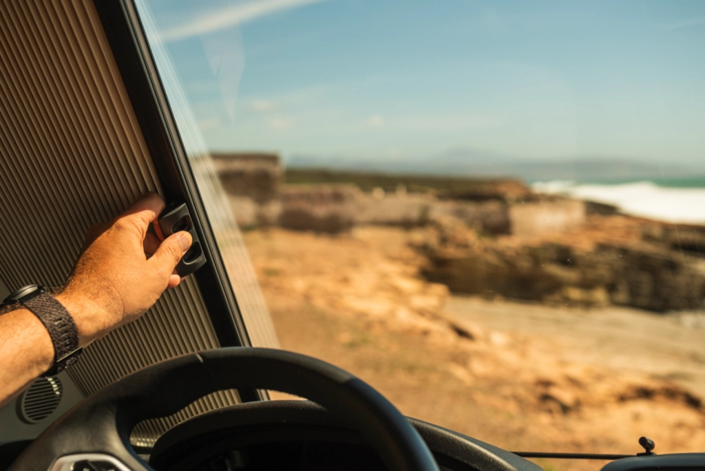 Rent crosscamp flex 541 camper van interior bli
