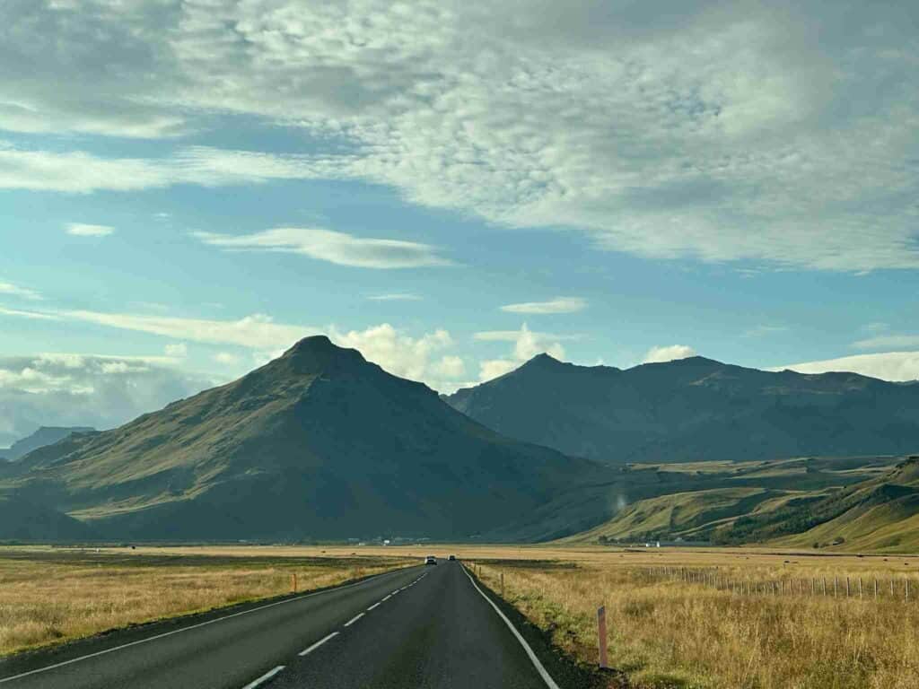 An empty road ahead